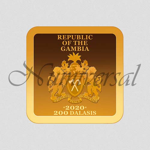 Wappenseite - 2020 - Gold - Quadrat