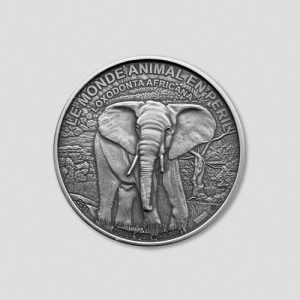 Afrikanischer Elefant - Die Baby-Münze - 2016