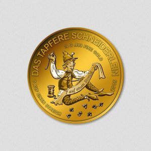 378-Das-Tapfere-Schneiderlein-2016-Numiversal-Gold-Rund