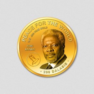 444-peace-for-the-world-kofi-annan-2016-oval-rund-gold-numiversal