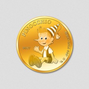 Pinocchio 2017 - Goldmünze - Numiversal