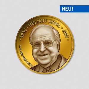 Helmut Kohl - Sterbemünze - Goldmünze - 2017 - Numiversal