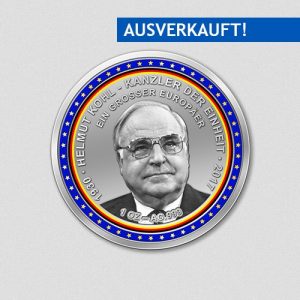 Helmut Kohl - Sterbemünze - Silbermünze - 2017 - Numiversal