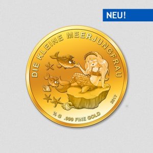 Die kleine Meerjungfrau - Goldmünze - 2017 - Numiversal