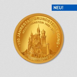 Schloss Neuschwanstein - Goldmünze - 2019 - Numiversal