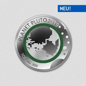 Unsere Planeten - Pluto - 2019 - Silber - Numiversal