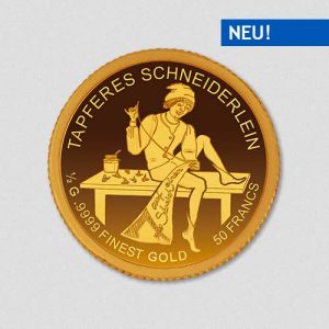 Das tapfere Schneiderlein - Goldmünze - Numiversal
