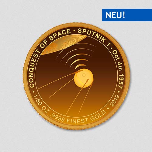 Conquest of Space - Sputnik - Goldmuenze - Numiversal