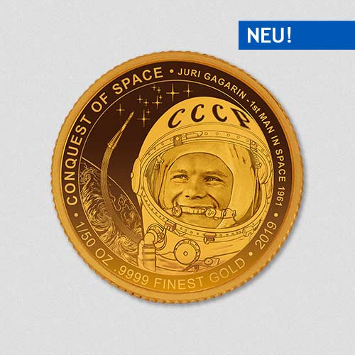 Conquest of Space - Juri Gagarin - Goldmuenze - Numiversal