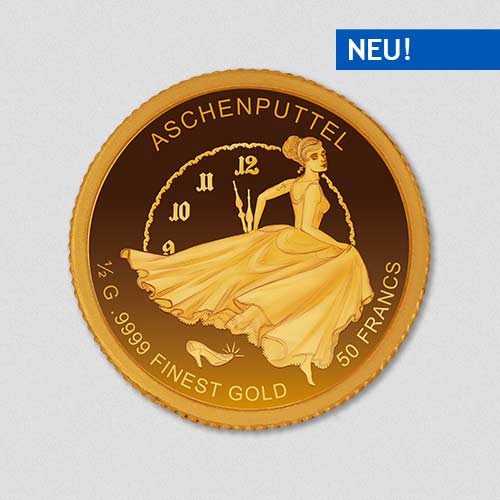 Aschenputtel - Goldmünze - Numiversal