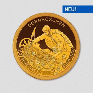 Dornröschen - Goldmünze - Numiversal