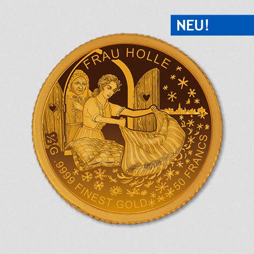 Frau Holle - Goldmünze - Numiversal