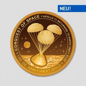 Conquest of Space - Apollo Rückflug - Goldmuenze - Numiversal