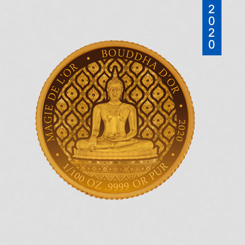 er goldene Buddha