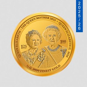 125. Geb. Queen Mum/100. Geb. Queen Elizabeth II.