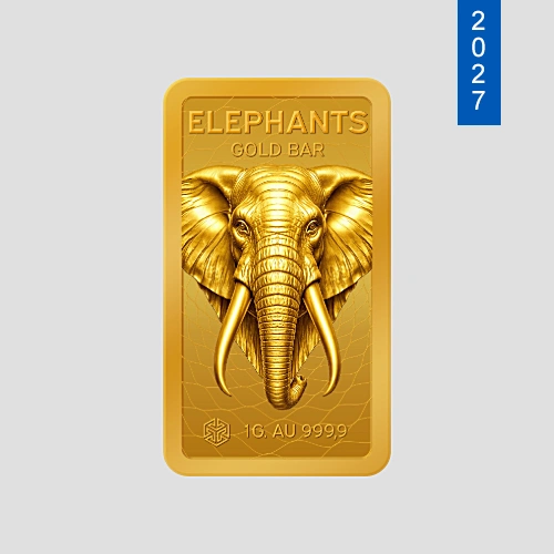 Big Animals Gold Bars – 5 Motive – Bild 3
